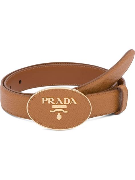 Prada saffiano leather belt